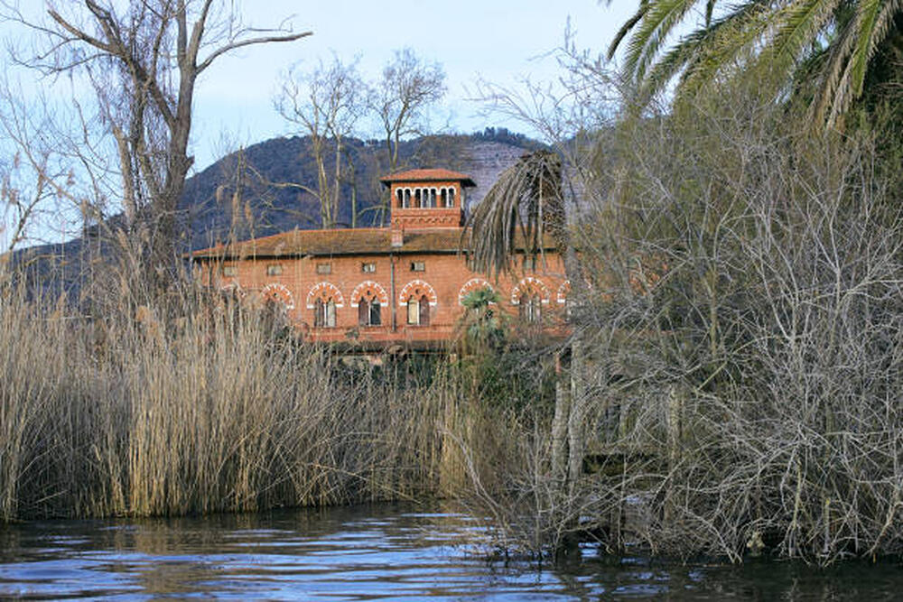 Villa sul Lago di Massaciuccoli, tra le canne del lago